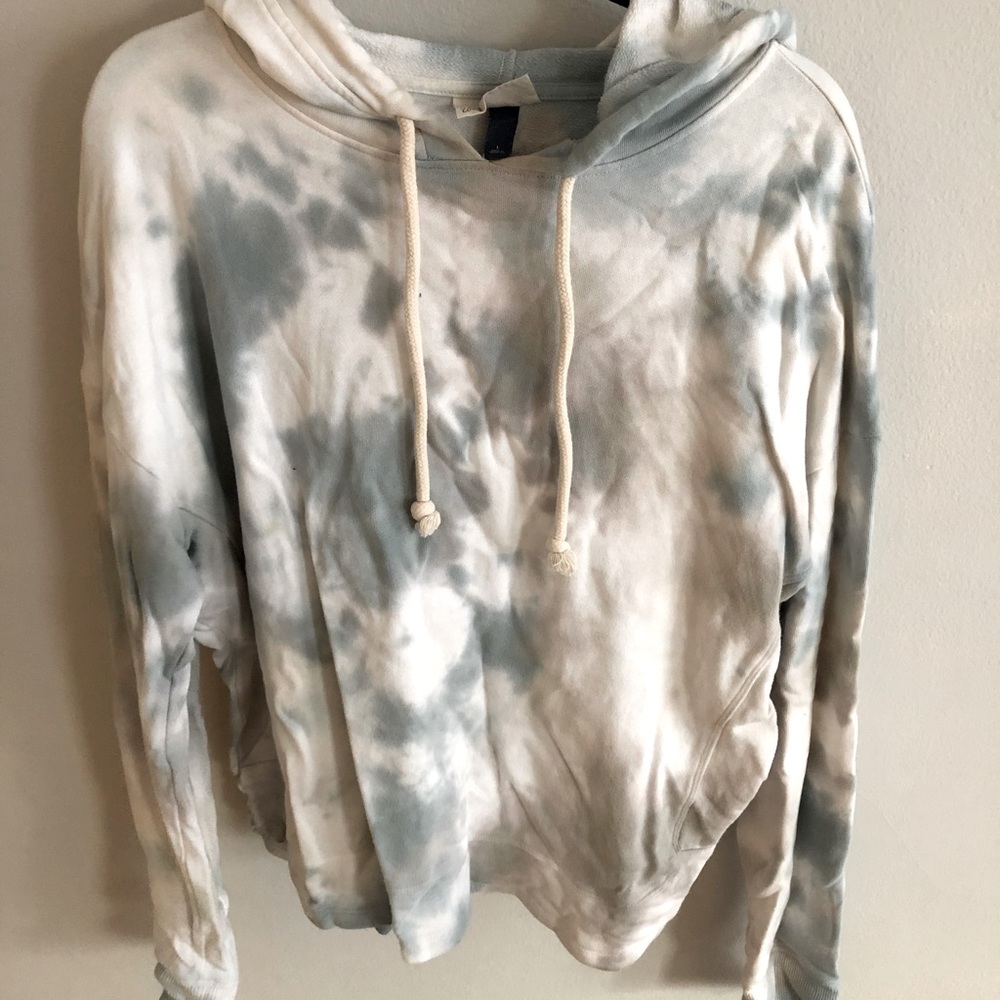 Tie Dye Drawstring Hoodie